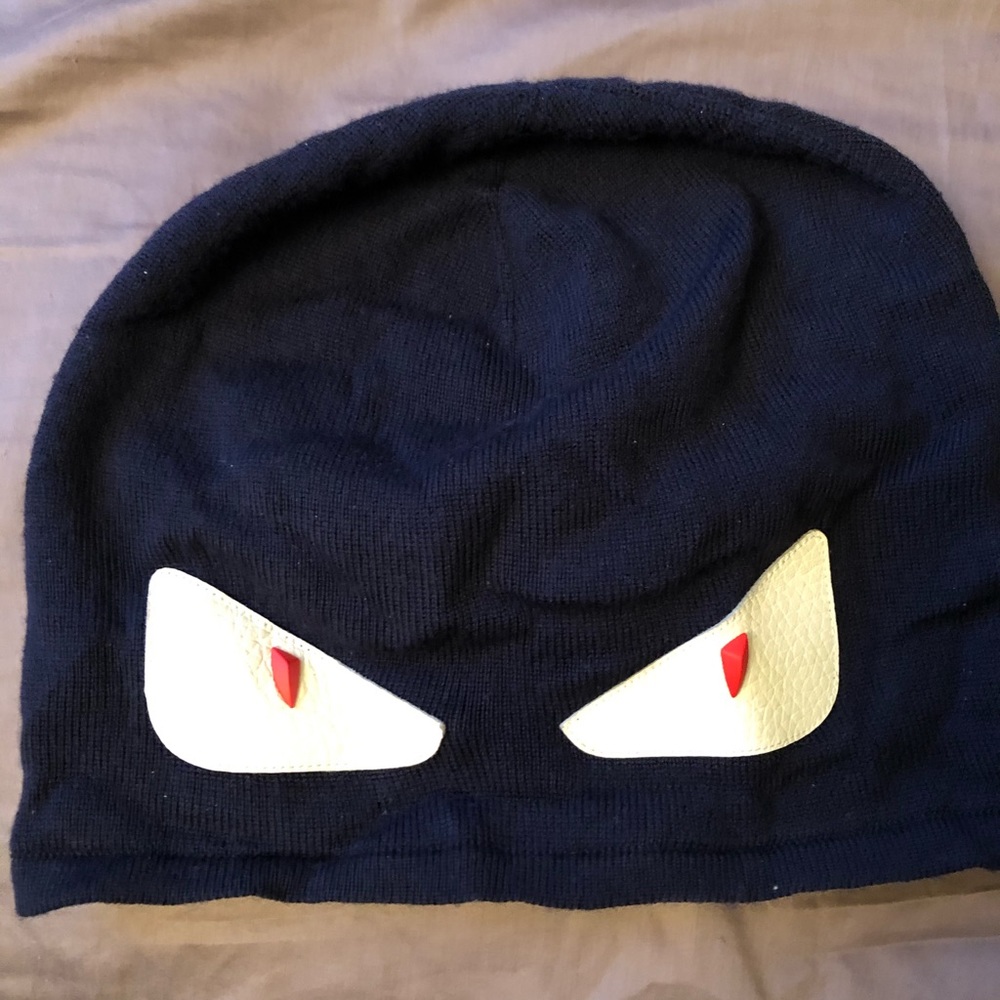 Fendi Monster eyes beanie